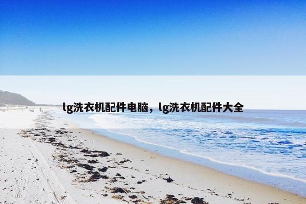 lg洗衣机配件电脑，lg洗衣机配件大全