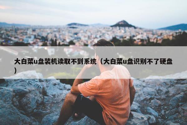 大白菜u盘装机读取不到系统（大白菜u盘识别不了硬盘）