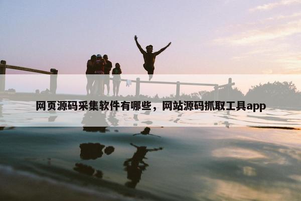网页源码采集软件有哪些，网站源码抓取工具app