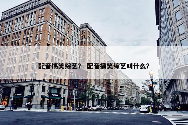 配音搞笑综艺？ 配音搞笑综艺叫什么？