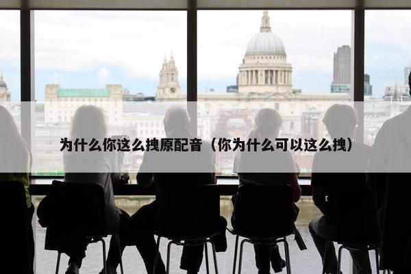 为什么你这么拽原配音（你为什么可以这么拽）