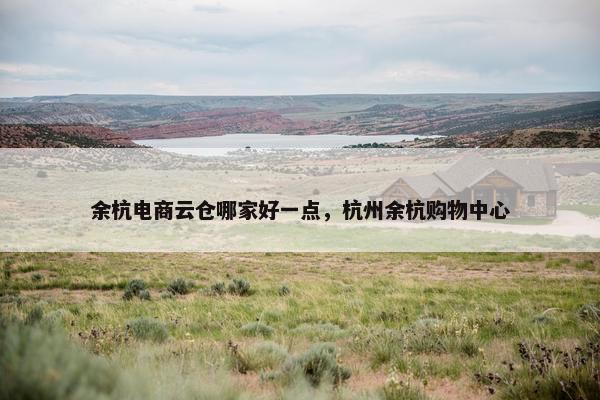 余杭电商云仓哪家好一点，杭州余杭购物中心
