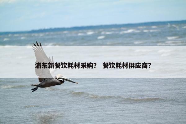 浦东新餐饮耗材采购？ 餐饮耗材供应商？