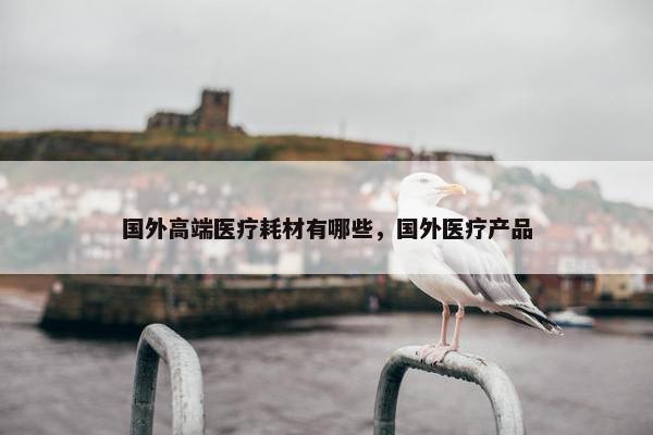 国外高端医疗耗材有哪些，国外医疗产品