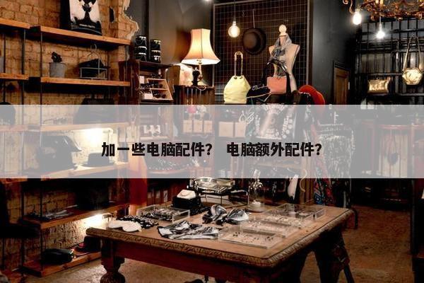加一些电脑配件？ 电脑额外配件？