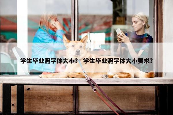 学生毕业照字体大小？ 学生毕业照字体大小要求？