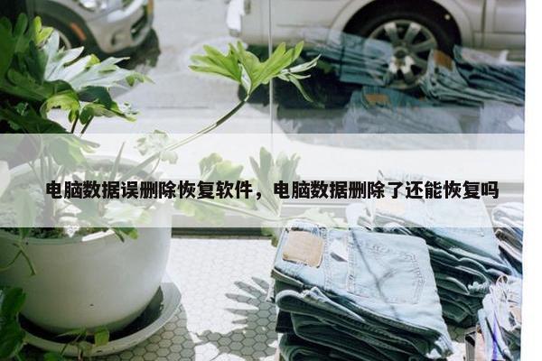 电脑数据误删除恢复软件，电脑数据删除了还能恢复吗