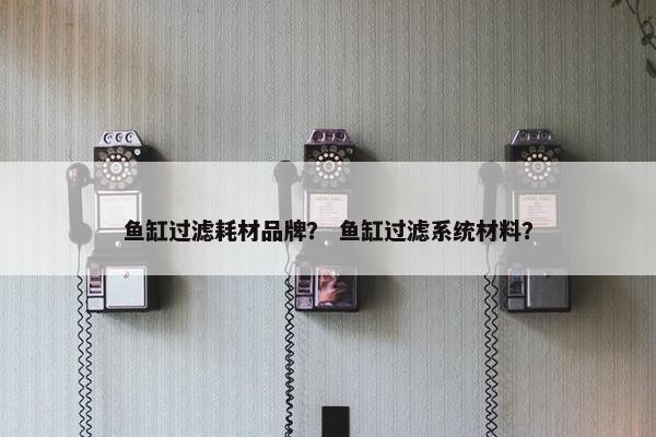 鱼缸过滤耗材品牌？ 鱼缸过滤系统材料？