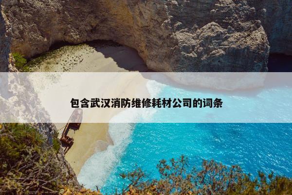 包含武汉消防维修耗材公司的词条