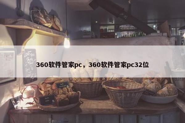 360软件管家pc，360软件管家pc32位