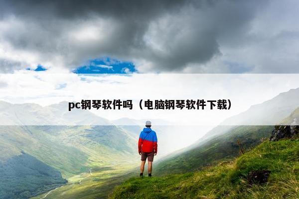 pc钢琴软件吗（电脑钢琴软件下载）