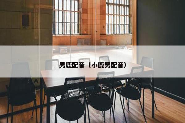 男鹿配音（小鹿男配音）