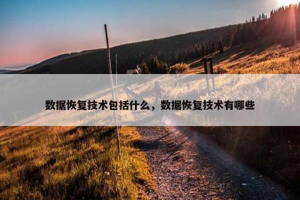 数据恢复技术包括什么，数据恢复技术有哪些