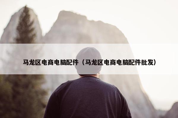 马龙区电商电脑配件（马龙区电商电脑配件批发）