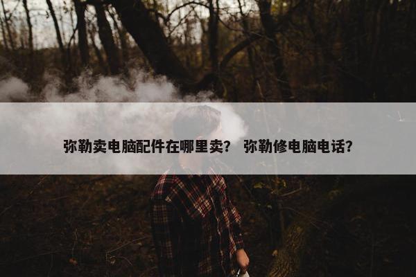 弥勒卖电脑配件在哪里卖？ 弥勒修电脑电话？
