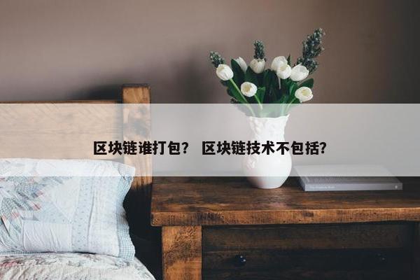 区块链谁打包？ 区块链技术不包括？
