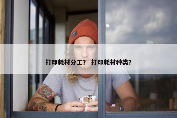 打印耗材分工？ 打印耗材种类？