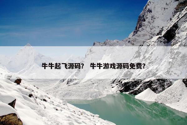牛牛起飞源码？ 牛牛游戏源码免费？