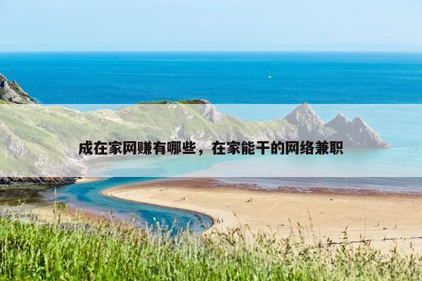 成在家网赚有哪些，在家能干的网络兼职