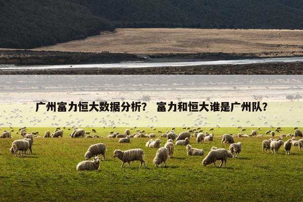 广州富力恒大数据分析？ 富力和恒大谁是广州队？