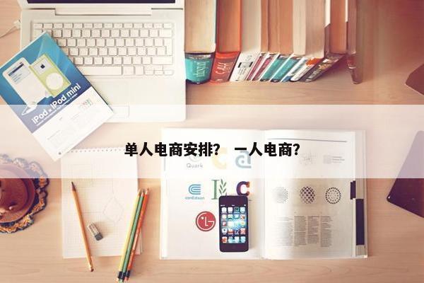 单人电商安排？ 一人电商？