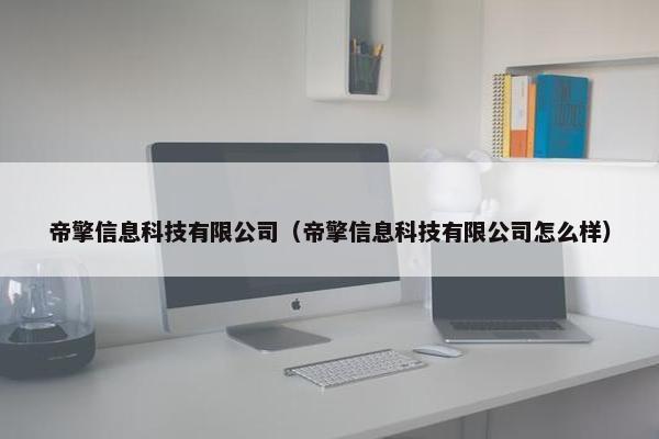帝擎信息科技有限公司（帝擎信息科技有限公司怎么样）