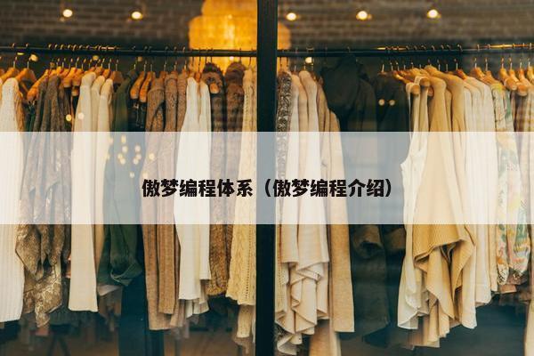 傲梦编程体系（傲梦编程介绍）