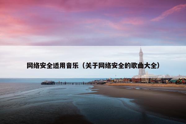 网络安全适用音乐（关于网络安全的歌曲大全）