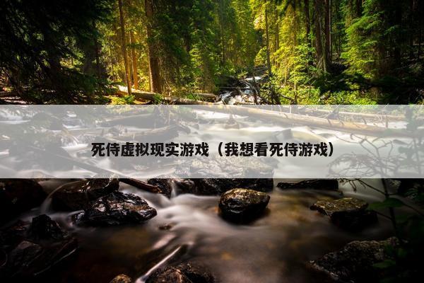 死侍虚拟现实游戏（我想看死侍游戏）