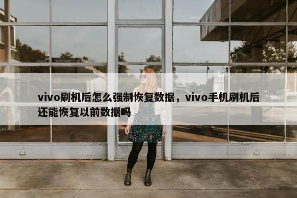 vivo刷机后怎么强制恢复数据，vivo手机刷机后还能恢复以前数据吗