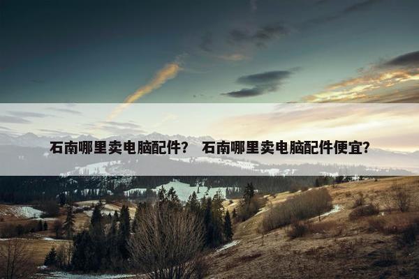 石南哪里卖电脑配件？ 石南哪里卖电脑配件便宜？