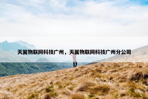 天翼物联网科技广州，天翼物联网科技广州分公司