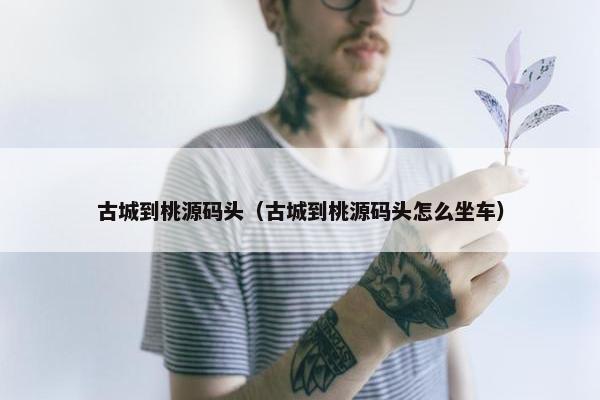古城到桃源码头（古城到桃源码头怎么坐车）