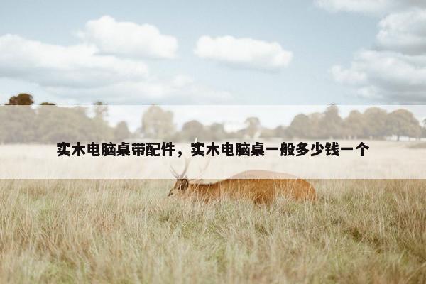 实木电脑桌带配件，实木电脑桌一般多少钱一个