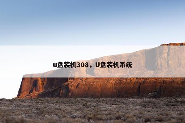 u盘装机308，U盘装机系统