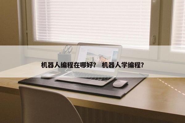 机器人编程在哪好？ 机器人学编程？