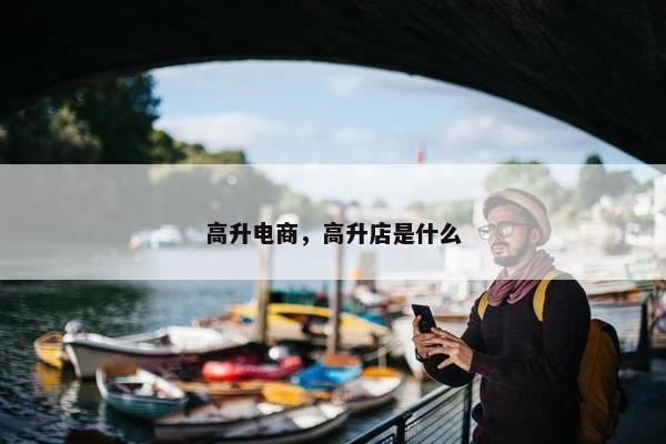 高升电商，高升店是什么