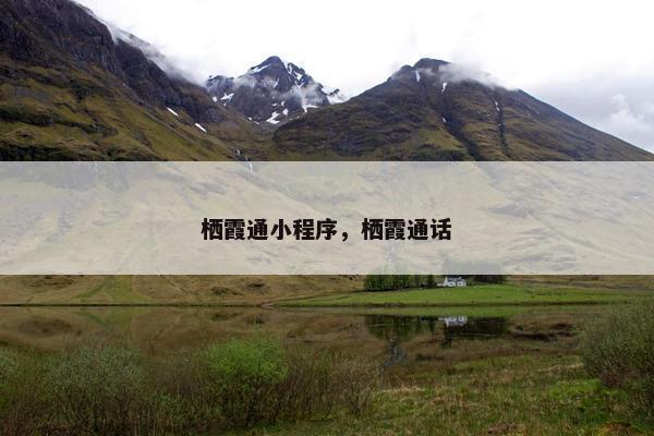 栖霞通小程序，栖霞通话