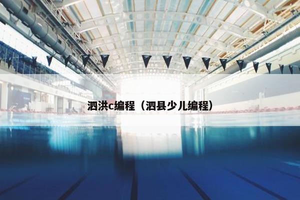 泗洪c编程（泗县少儿编程）