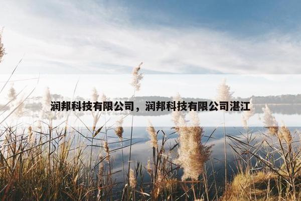 润邦科技有限公司，润邦科技有限公司湛江