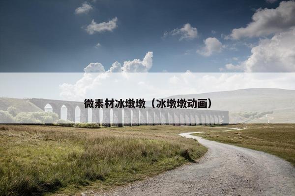 微素材冰墩墩（冰墩墩动画）