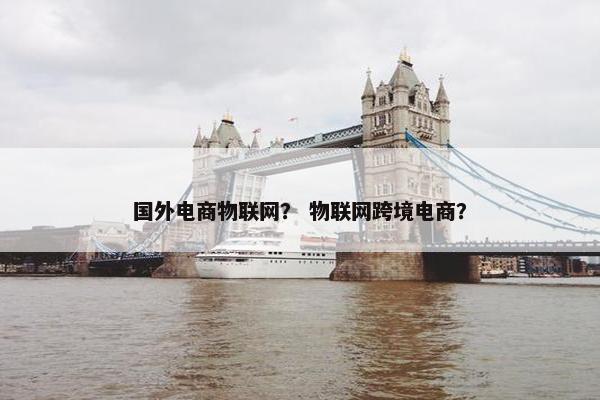 国外电商物联网？ 物联网跨境电商？