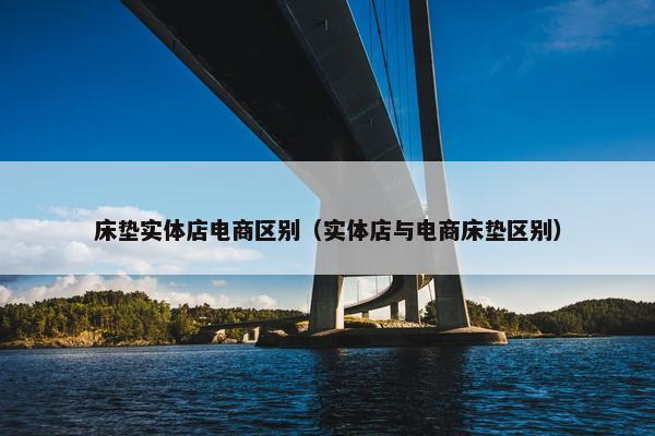 床垫实体店电商区别（实体店与电商床垫区别）
