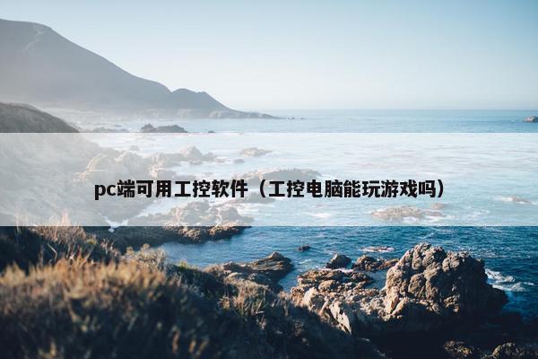 pc端可用工控软件（工控电脑能玩游戏吗）