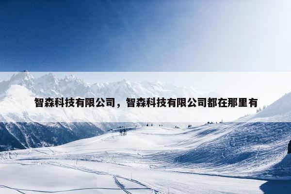 智森科技有限公司，智森科技有限公司都在那里有