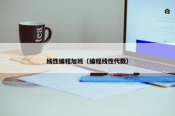线性编程加班（编程线性代数）