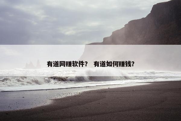 有道网赚软件？ 有道如何赚钱？