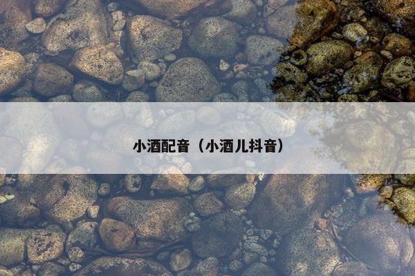 小酒配音（小酒儿抖音）