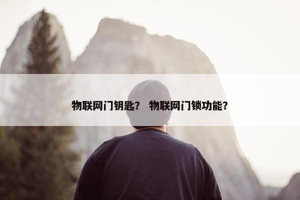 物联网门钥匙？ 物联网门锁功能？