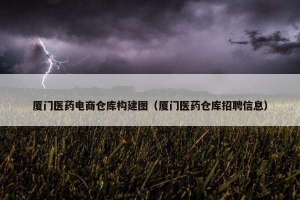 厦门医药电商仓库构建图（厦门医药仓库招聘信息）